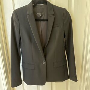 Banana Republic Classic Black Blazer/Suit Jacket